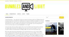 Desktop Screenshot of bumblesandlight.com